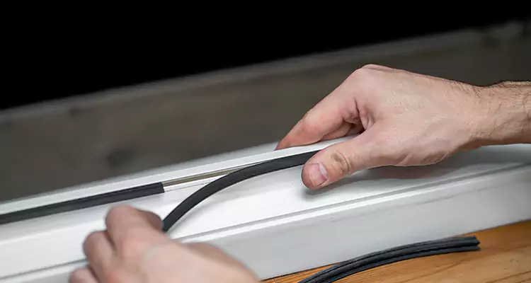 Garage Door Bottom Seal Repair in The Hammocks, FL