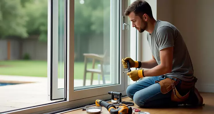 Sliding Glass Door Panel Repair in The Hammocks, FL