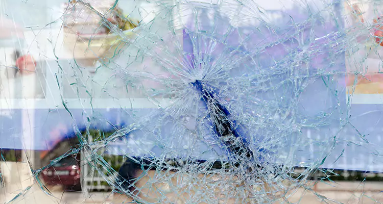 Cracked Glass Balcony Door Repair in The Hammocks, FL