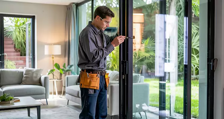 Sliding Door Jamb Lock Repair in The Hammocks, FL