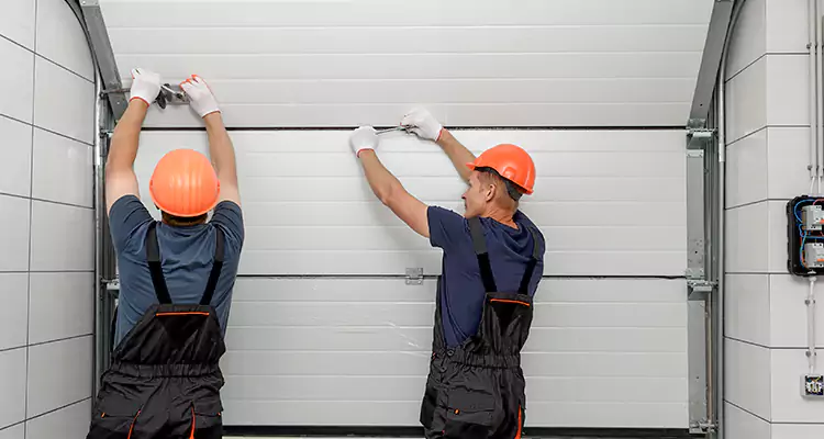 Garage Door Bottom Panel Repair in The Hammocks, FL