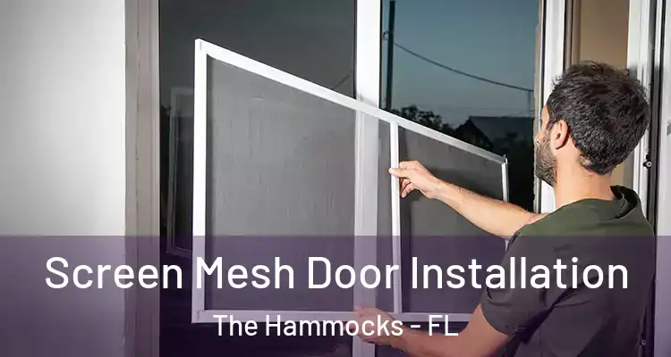  Screen Mesh Door Installation The Hammocks - FL